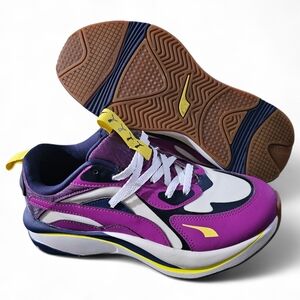 Puma Women's Sneakers Size 7.5 – Purple White Navy – Athletic Shoes